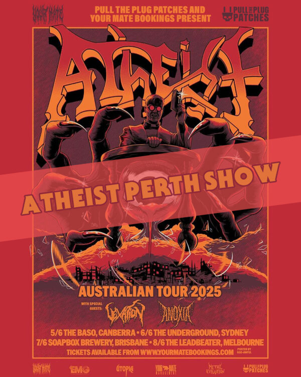 Atheist (USA) Perth Tour